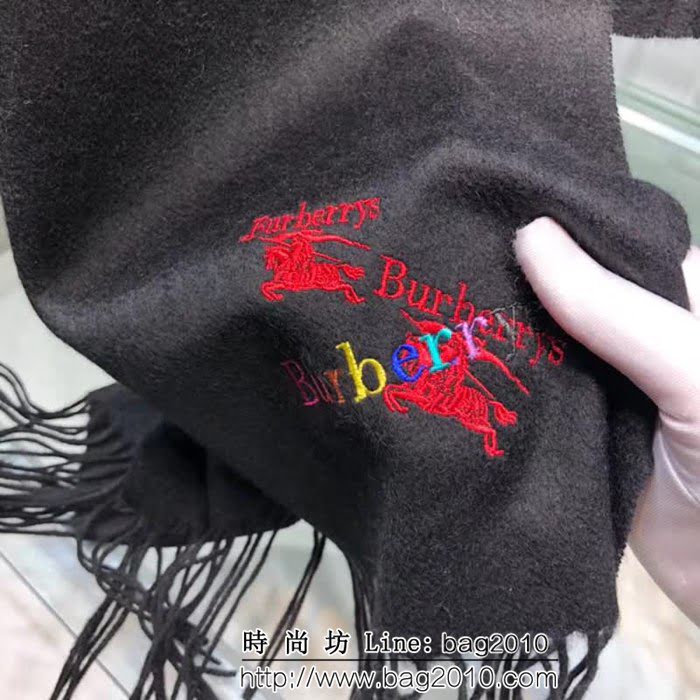 BURBERRY巴寶莉頂級原單 羊絨水波紋大披肩 LLWJ6156